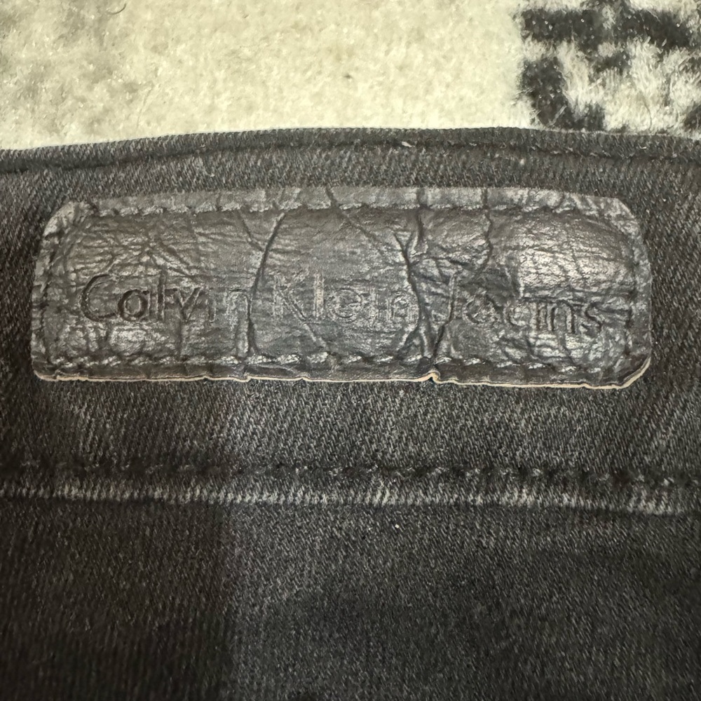 Calvin Klein Charcoal Jean Leggings - Picture 4 of 5